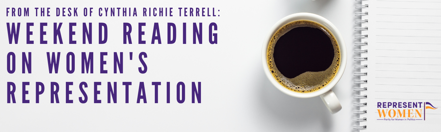Weekend Reading on Women's Representation